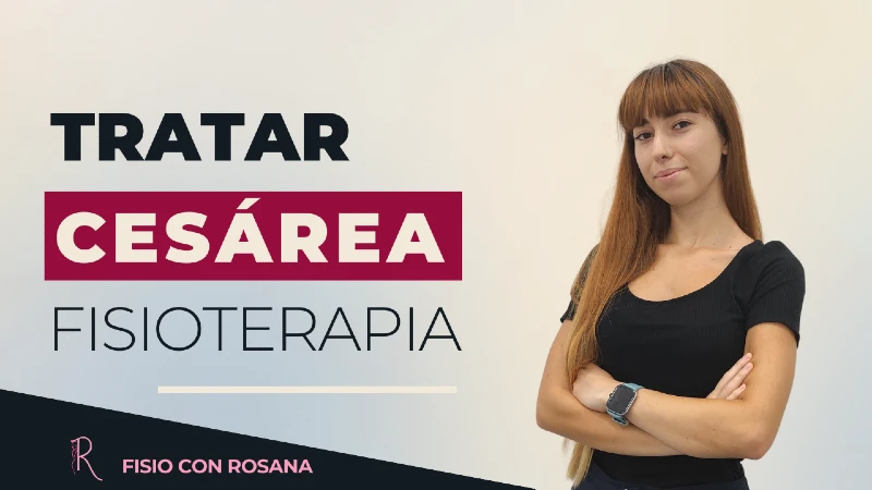 Rosana Ferrer de Fisio Con Rosana te explica cómo tratar cicatriz de cesárea con fisioterapia