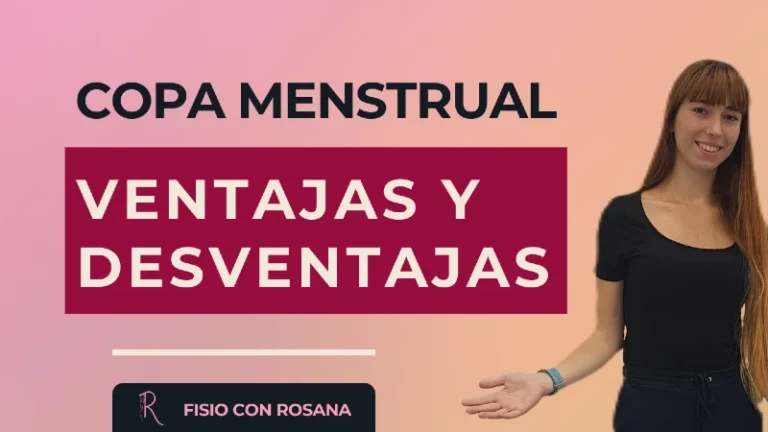 Rosana Ferrer, especialista en Suelo Pélvico, te explica cuáles son las ventajas y las desventajas de la copa menstrual